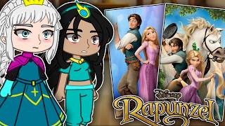 Disney Princesses React To Rapunzel | Tangled | Gacha React