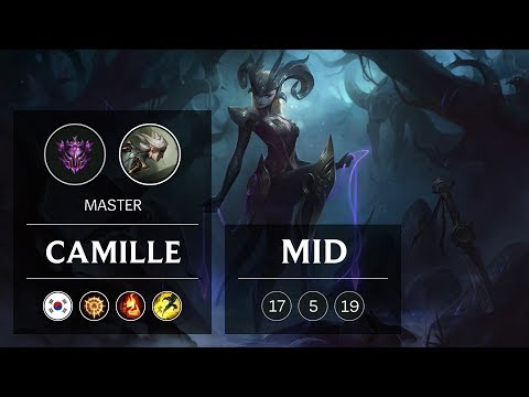 Camille Mid vs Ryze - KR Master Patch 9.2