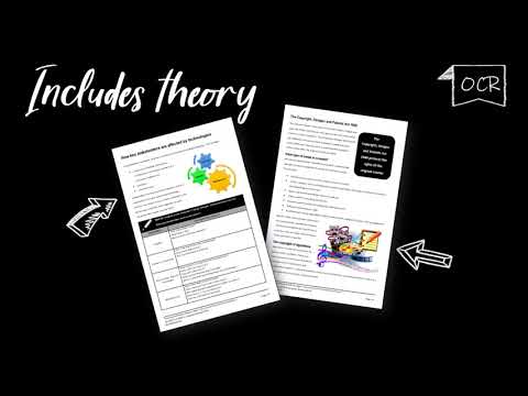 OCR GCSE Ethical, legal, cultural and environmental concerns - Student Workbook Preview