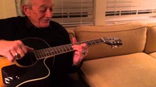 Charlie Musselwhite plays blues guitar