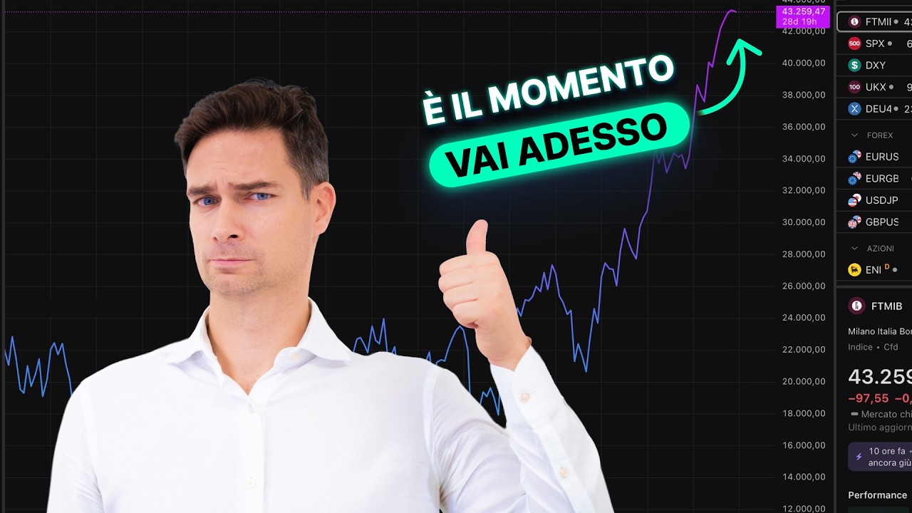 "Entro quando la Borsa scende": l'errore che blocca i risparmiatori