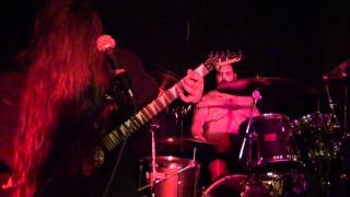 ADVERSARIAL - A Once Holy Throne (Incantation Cover) live @ The Black Swan (23/12/2011)
