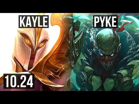 KAYLE vs PYKE (MID) | 6/1/7, 1.0M mastery | BR Diamond | v10.24