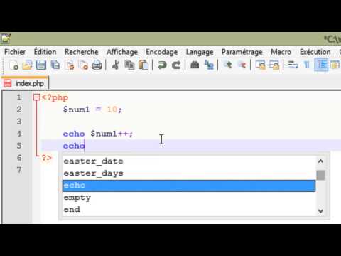 PHP 16 Post et pré incrémentation