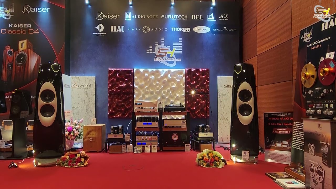 Hệ thống trình diễn kết hợp các thương hiệu nổi tiếng Elac - Cary Audio - dCS - Thorens - Entreq