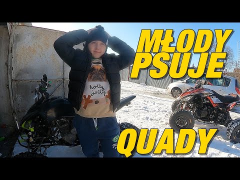 THE YOUNG MAN ALREADY BROKE THE QUAD!