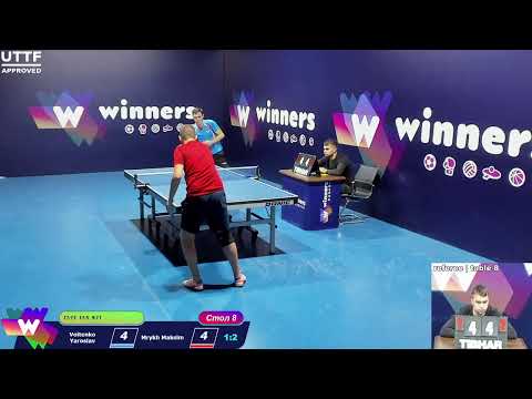 Voitenko Yaroslav - Mrykh Maksim WINners CUP Table Tennis 8 12.12.2020 20:45