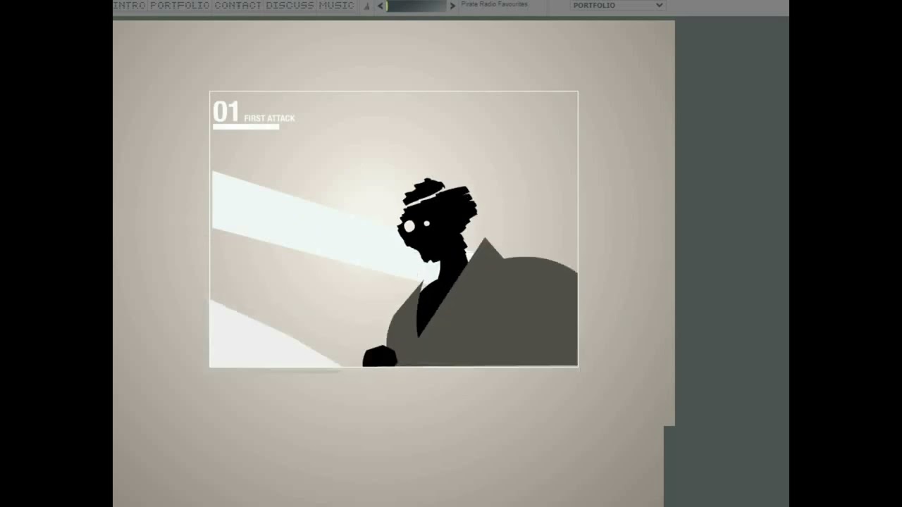 Fake Pilot flash intro in 2002