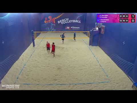 12:50 A. Matvieiev / R. Prytuliak - Y. Bohdashkin / Y. Sulyma 24.08.2022 | Winners Beach Volleyball