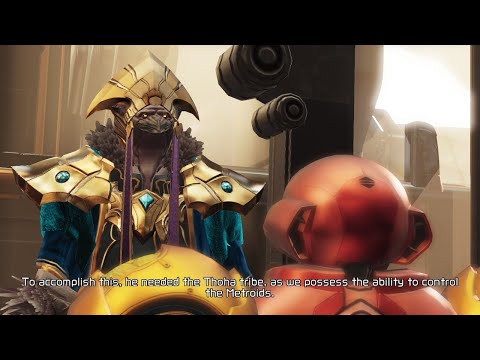Samus Aran speaks. Metroid Dread.
