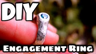 Home Made Diamond Engagement Ring - How to Make