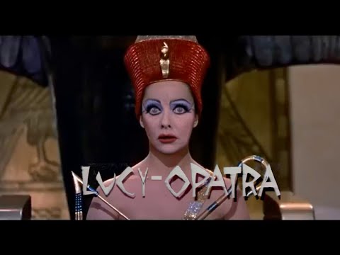 LUCY PLAYS CLEOPATRA...starring LUCILLE BALL, ELIZABETH TAYLOR, RICHARD BURTON and a host of others.