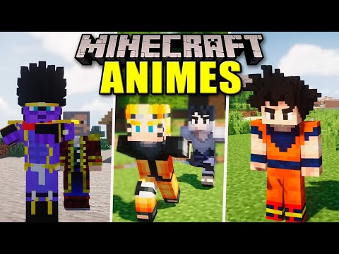 TOP 10 BEST ANIME MODS FOR MINECRAFT |  Part 2