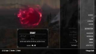 Skyrim Shout Locations Ep. 21- Dismay (Second Word)