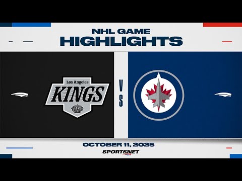 NHL Highlights | Kings vs. Jets - October 11, 2025