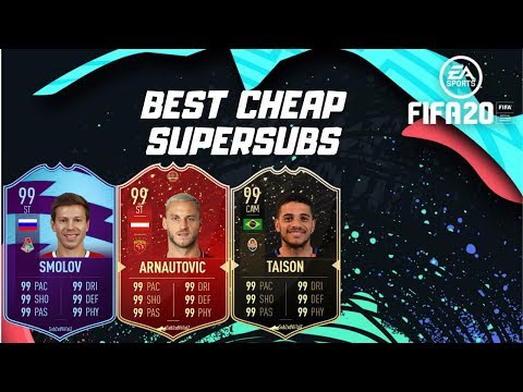 OP CHEAP SUPER SUBS IN FIFA 20! 1K - 25K AMAZING SUPERSUBS IN FIFA 20!