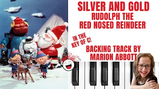Silver And Gold (Rudolph) *Disney Christmas Princess Arrangement* - Accompaniment 🎹 *C*