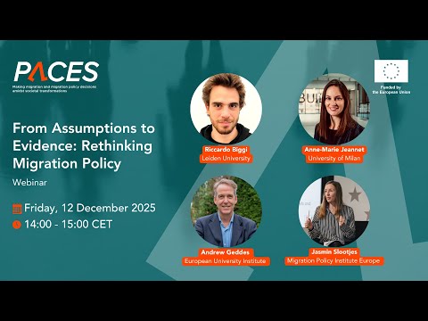 From Assumptions to Evidence: Rethinking Migration Policy | PACES Webinar series