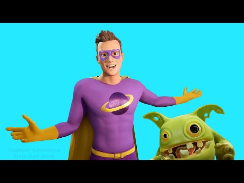 Superhero Hide And Seek with Captain Adventure 2 | Just For Kids