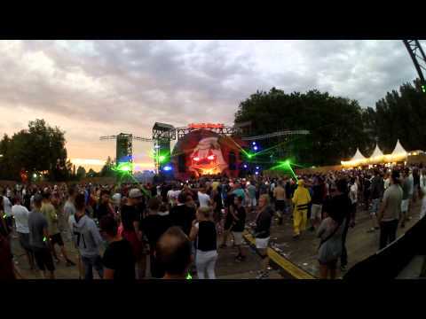 The Qontinent 2015 - Danger Hardcore Team Live 09.08.15 (GoPro 2)