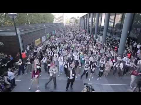 Swing Patrol break the Guinness World Record for World's Largest Charleston Dance, 11 October 2015