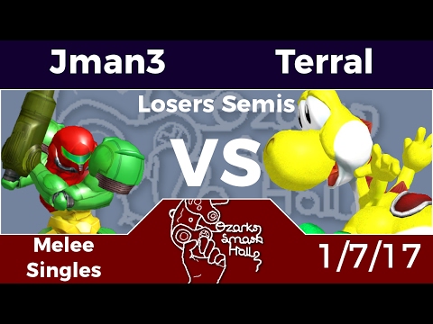 OSH2 Melee Singles - Jman3 (Samus) vs. Terral (Yoshi, Fox, Marth) - Losers Semifinals