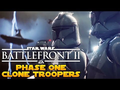 Star Wars Battlefront 2 Phase One Clone Troopers