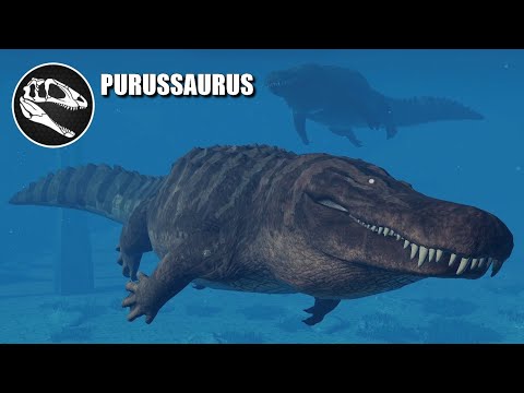2 Purussaurus vs 2 Mosasaurus - Jurassic World Evolution 2 Mods (4K 60FPS)