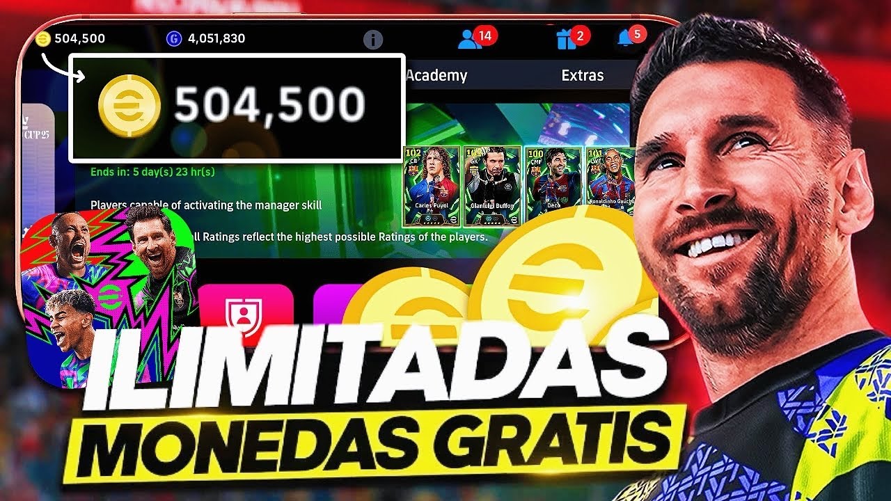 PARA POR FAVOR!🚨Ahora Las Monedas eFOOTBALL SON GRATIS!🎁💰 | eFootball 2026 & eFootball Mobile