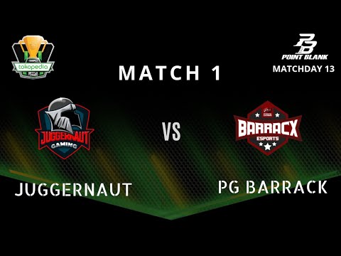 JUGGERNAUT VS PG BARRACK Match 1 IESPL PointBlank ( BLOWCITY ) Matchday 13 - TokopediaBattleOfFriday