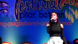 Ylona Garcia (Dahan, dahan, dahan lang) Bataan10142016
