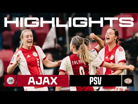 Last minute winner in the Johan Cruijff ArenA 😍 | Highlights Ajax Vrouwen - PSV | Vrouwen Eredivisie