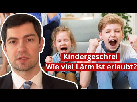 Anwalt erklärt: Das können Mieter gegen laute Kinder tun