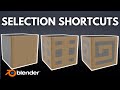Secret Selection Shortcuts In Blender