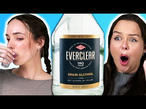 Irish People Try America's Strongest Alcohol: Everclear (190 PROOF/95%)