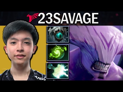 Faceless Void Dota 2 Gameplay Talon.23savage with Refresher - Rank 3 MMR - TI12