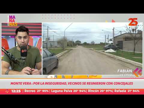 Monte Vera: vecinos se reunieron con concejales por reiterados robos