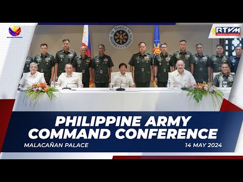 Philippine Army Command Conference  05/14/2024