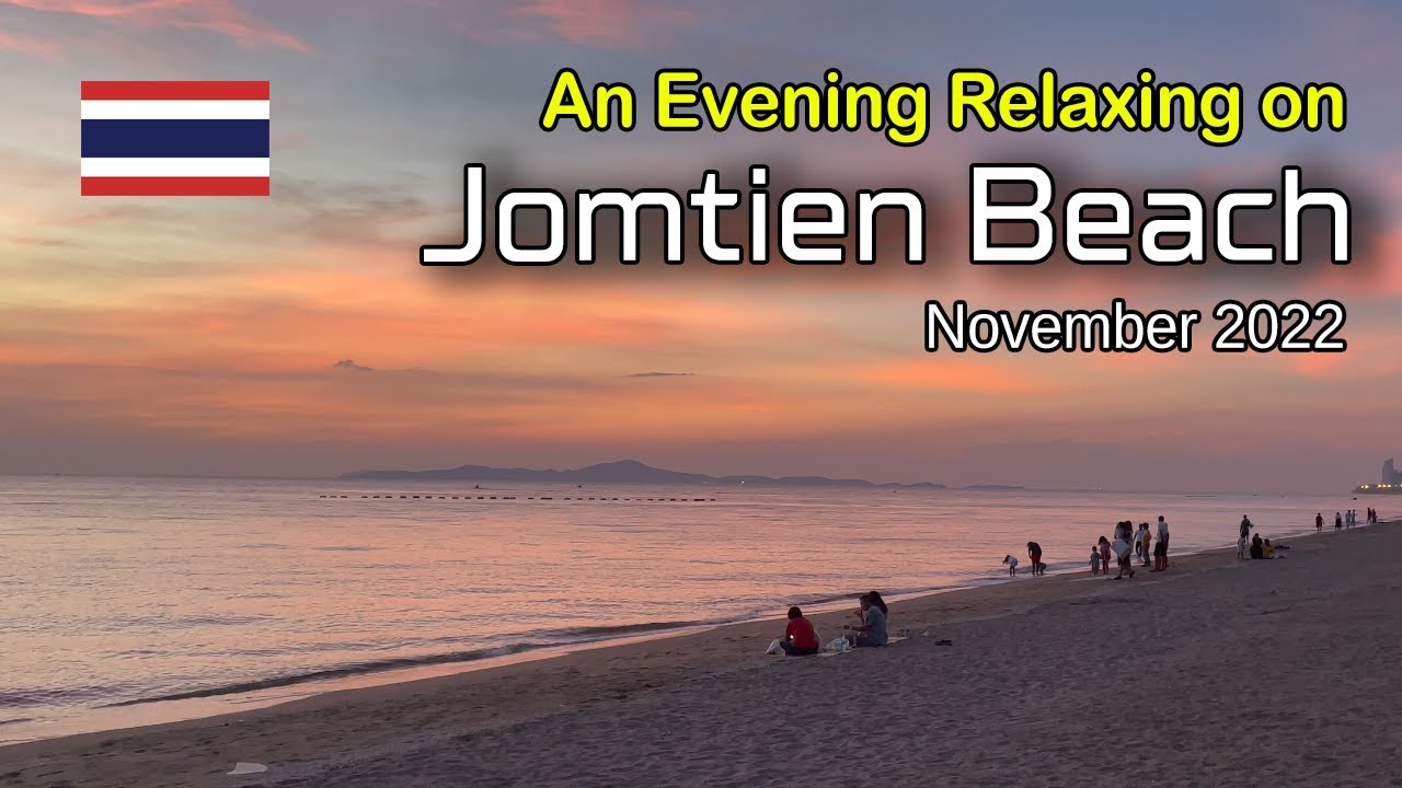 Relaxing On Jomtien Beach, Thailand