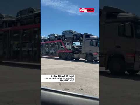 NAVIO DE CARROS CHINESES FLAGRADOS: GWM HAVAL H7