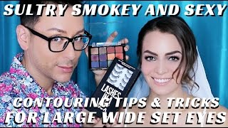 How to Apply Makeup on Wideset Eyes | Bridal Beauty Tips & Tricks - mathias4makeup