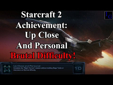 Up Close and Personal Starcraft 2 10th Anniversary Achievement BRUTAL SC2 Nova Covert Ops Campaign