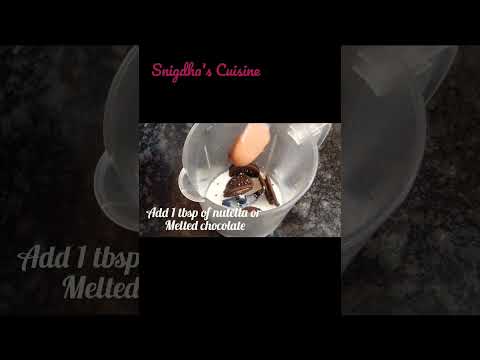 🍹#snigdha'scuisine #chocolate #milkshake #summervibes #summerdrink #shorts