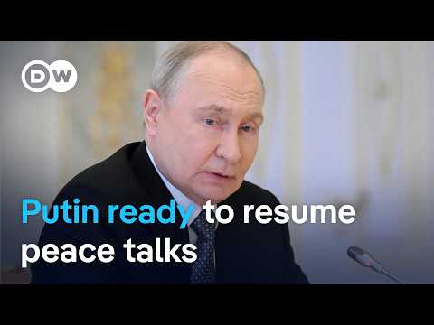 Russia agrees in principle to new negotiations with Ukraine and US | DW News