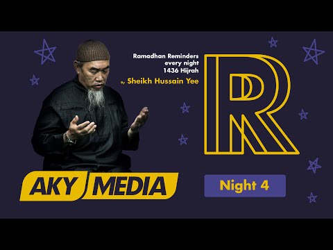 Ramadhan Reminders 1436 - Night 4
