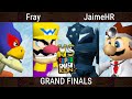 SSC 2023 GRAND FINALS Fray Wario Falco Vs JaimeHR Dark Samus Dr Mario Smash Remix SSB64