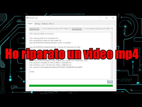 Come riparare un file video Mp4 senza tante seghe
