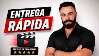 Eu vou gravar um vídeo natural com entrega rápida