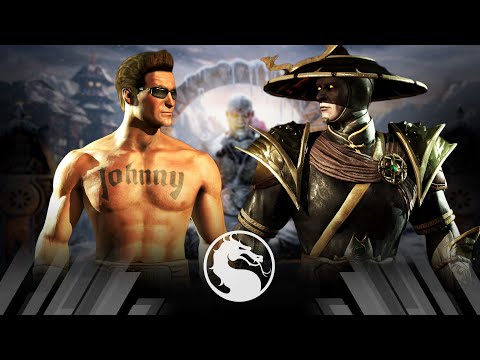 Mortal Kombat X - 'Klassic' Johnny Cage Vs Dark Raiden (Very Hard)