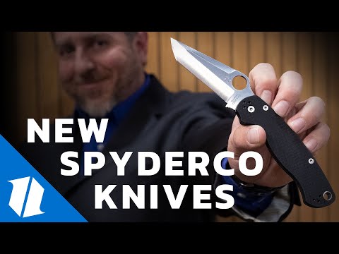 NEW Spyderco Knives | SHOT Show 2020